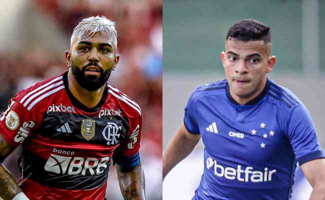 Flamengo e Cruzeiro se enfrentaro na oitava rodada do Campeonato Brasileiro