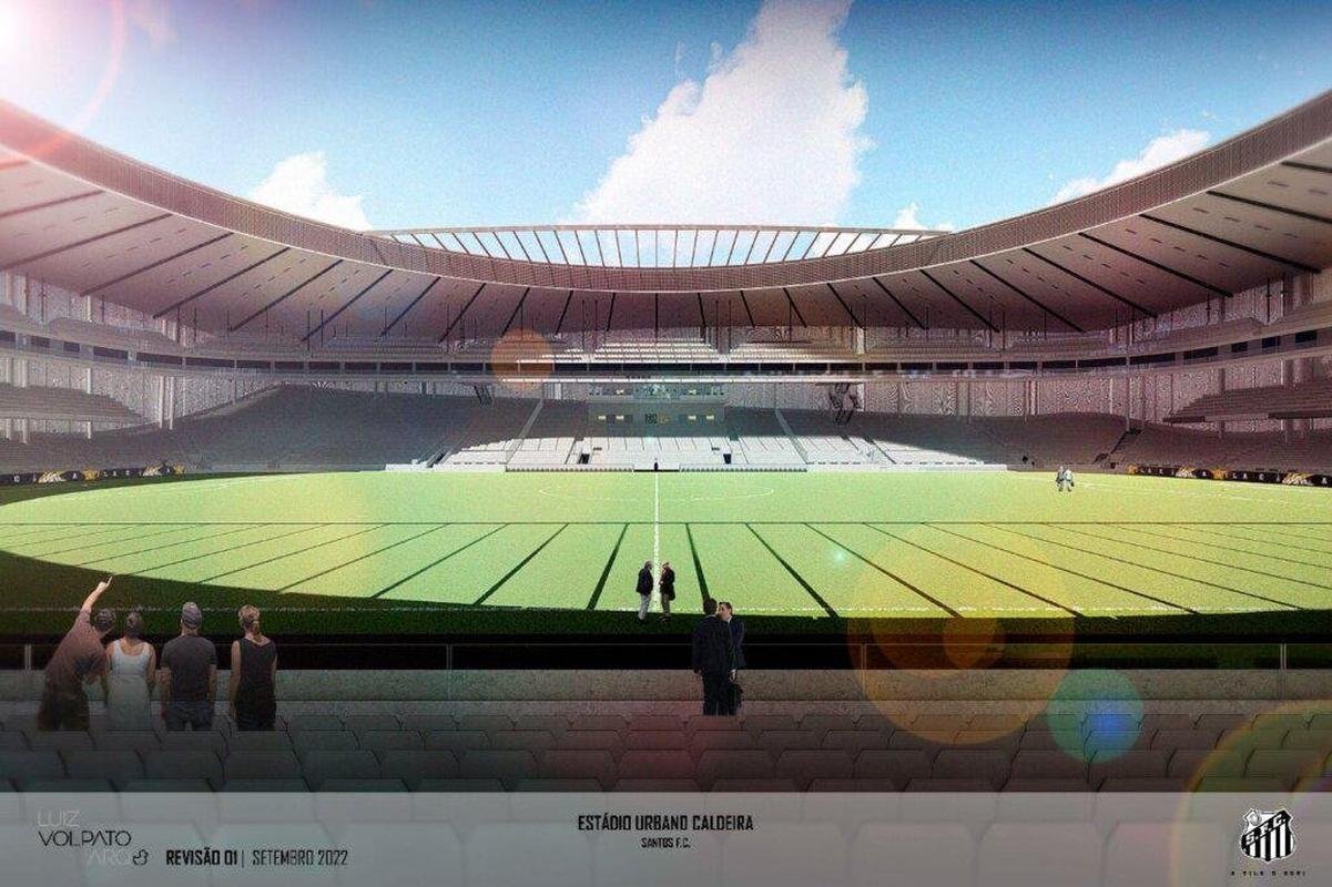 Santos apresenta projeto da nova Vila Belmiro