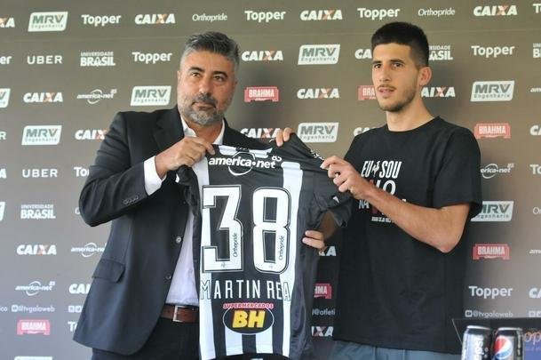 Martín Rea - uruguaio, de 21 anos, chegou ao Atlético em agosto de 2018. Emprestado pelo Danubio por um ano, o jogador ainda não estreou pelo clube e segue aguardando uma oportunidade.