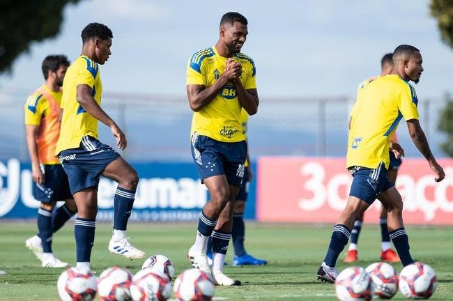 Fotos do treino do Cruzeiro desta segunda-feira (9/8)
