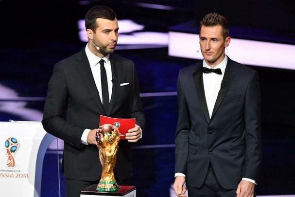 Sorteio em Moscou definiu os adversários da fase de grupos da Copa do Mundo da Rússia em 2018
