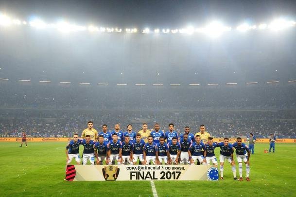 Lucas Romero pelo Cruzeiro na temporada 2017