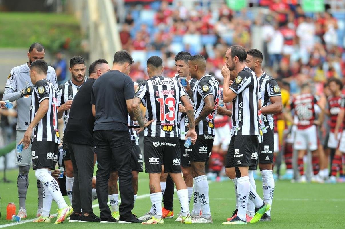 Fotos da final da Supercopa do Brasil, na Arena Pantanal, em Cuiab, entre Atltico e Flamengo