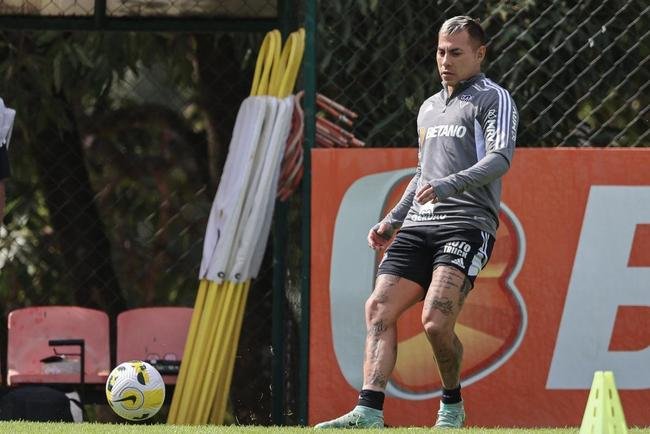 Fotos do �ltimo treino do Atl�tico antes do jogo contra o Botafogo
