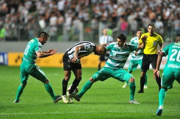 Fotos do duelo entre Atltico e La Equidad pela Copa Sul-Americana, no Independncia