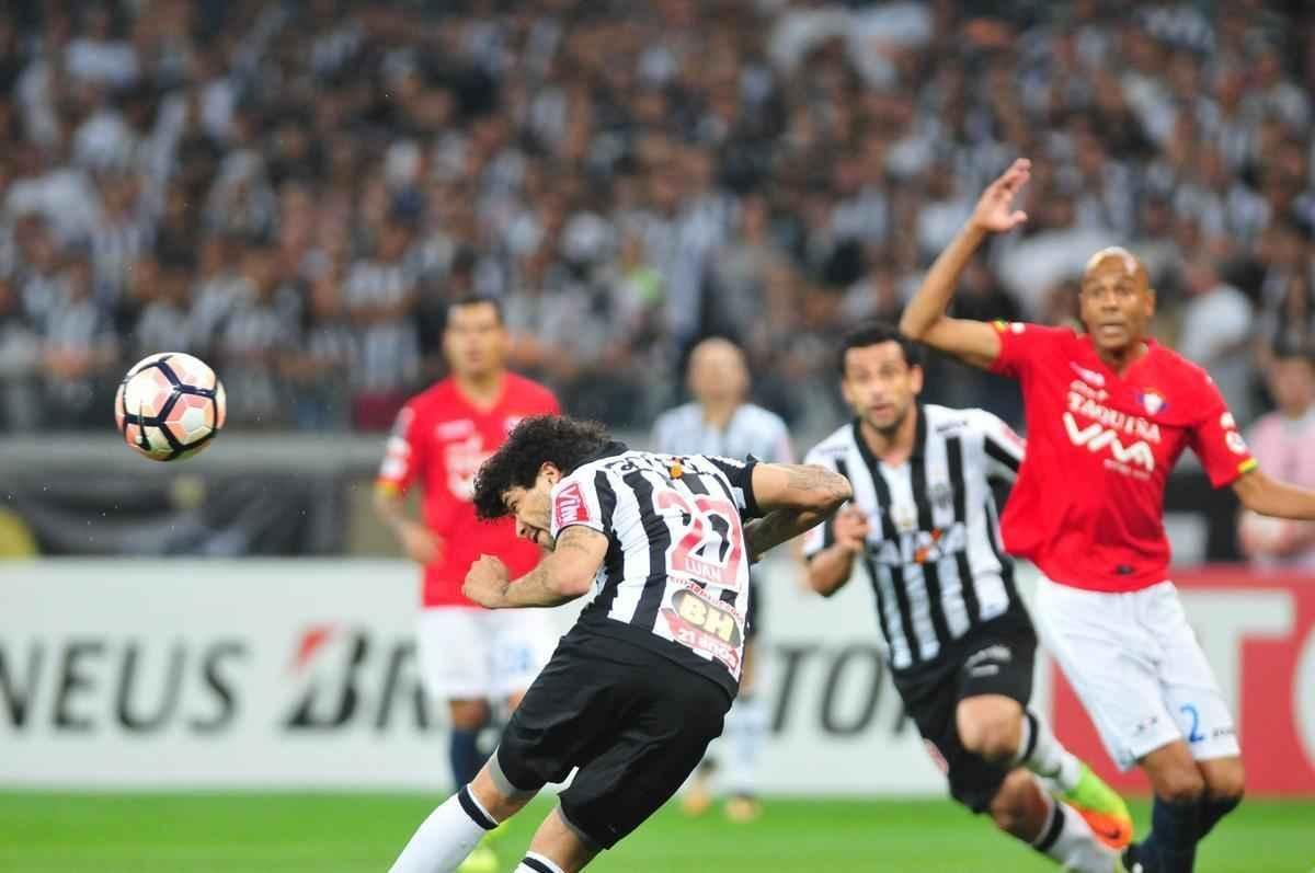 Atltico e Jorge Wilstermann se enfrentaram, no Mineiro, pelas oitavas de final da Libertadores