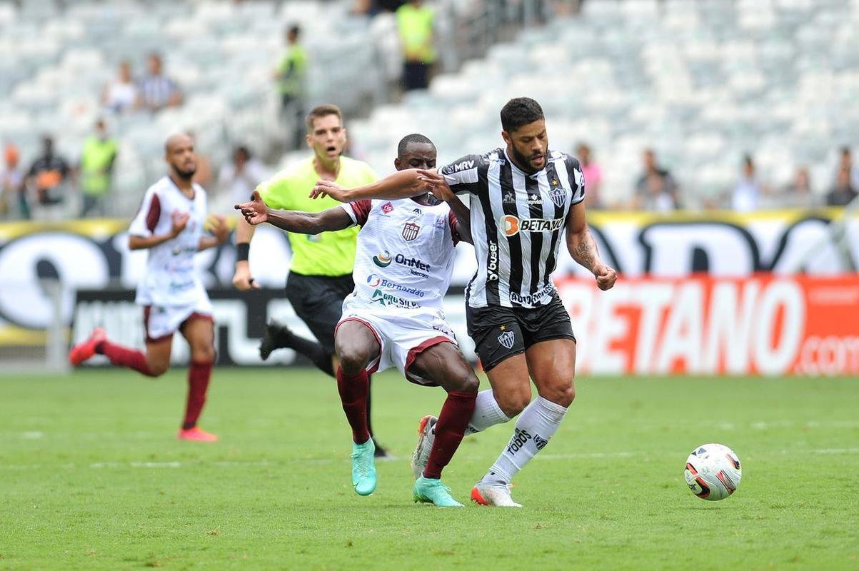 Fotos do jogo entre Atltico e Patrocinense, pelo Campeonato Mineiro