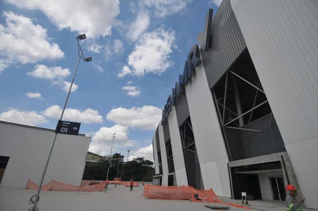 Fotos atualizadas da Arena MRV (24/2)