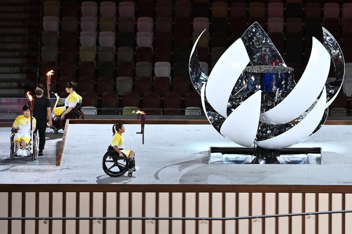 Fotos da Cerimnia de Abertura dos Jogos Paralmpicos de Tquio