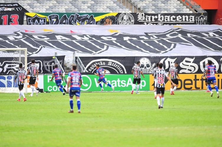 Fotos do jogo entre Atltico e Fortaleza, no Mineiro, pela primeira rodada do Campeonato Brasileiro de 2021