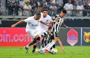 Atltico recebeu o Botafogo no Mineiro, em Belo Horizonte, pela 36 rodada do Campeonato Brasileiro de 2022.