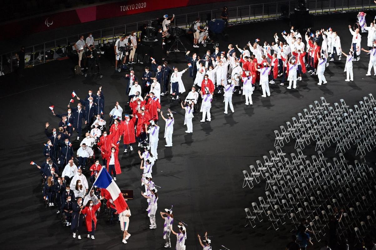 Fotos da Cerimnia de Abertura dos Jogos Paralmpicos de Tquio