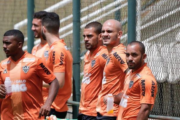 Fotos do último treino do Atlético antes da estreia de Sampaoli