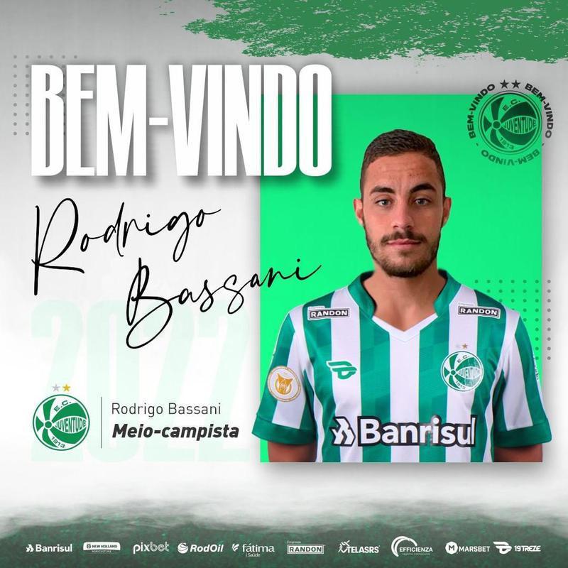 Rodrigo Bassani, meia (Juventude)