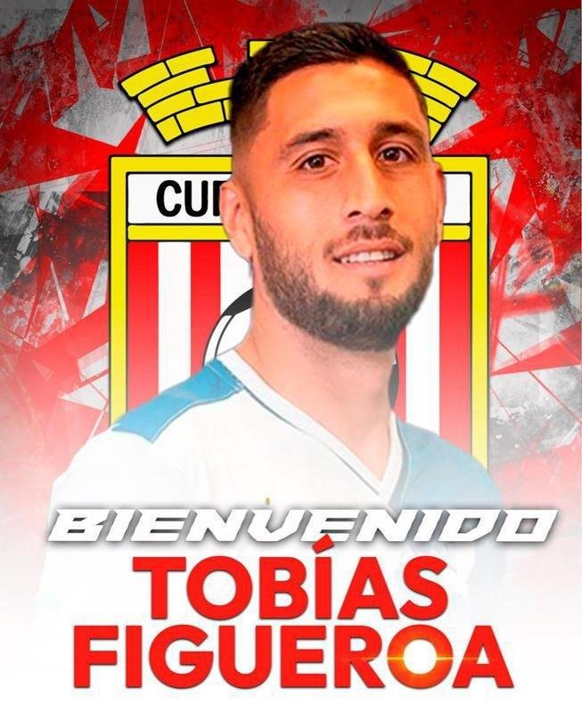 Curic Unido (Chile) contratou o atacante Tobias Figueroa
