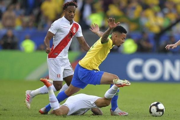 Fotos da decisão da Copa América entre Brasil e Peru, no Maracanã