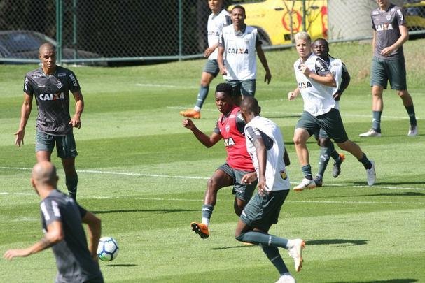 Atltico encerra preparao na Cidade do Galo para partida contra Grmio, pelo Campeonato Brasileiro
