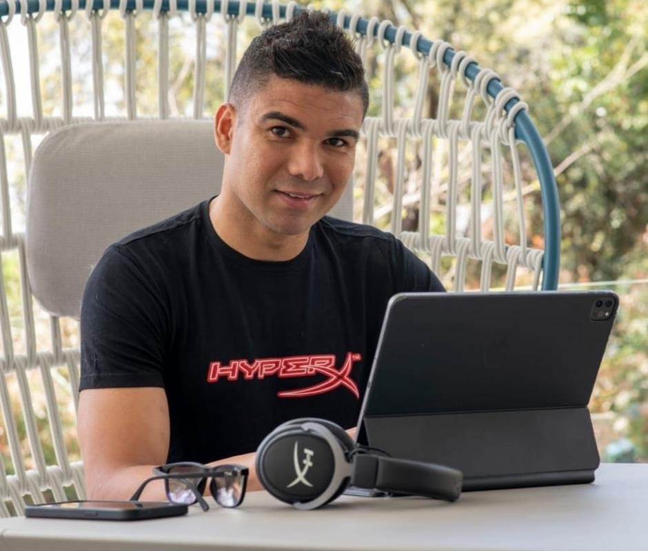 O brasileiro Casemiro tem 146,4 mil seguidores 