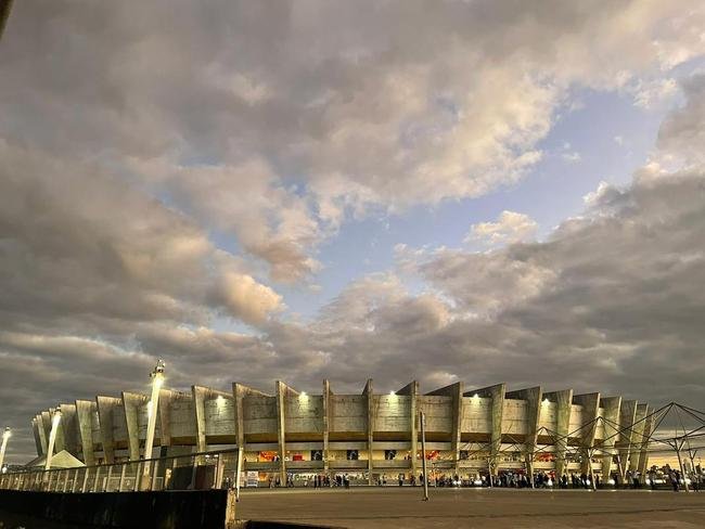 Fotos da chegada da torcida do Atl�tico ao Mineir�o para o jogo contra o Emelec pelas oitavas de final da Copa Libertadores de 2022