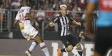 Atl�tico saiu atr�s, conseguiu virada com R�ger Guedes e Ricardo Oliveira, mas cedeu empate no Morumbi