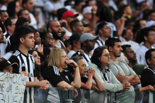 Fotos da torcida do Atlético na partida diante do Goiás, no Mineirão, pela 23ª rodada do Campeonato Brasileiro