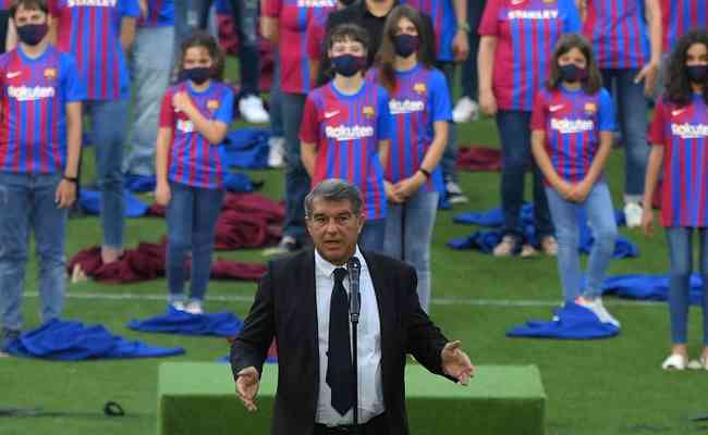 Presidente do Barcelona afirmou ainda que o projeto da Superliga Europeia continua de p