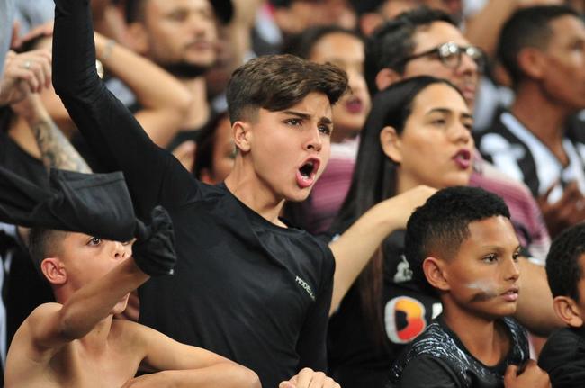 Fotos do jogo de ida das quartas de final da Copa Libertadores, entre Atltico e Palmeiras, no Mineiro