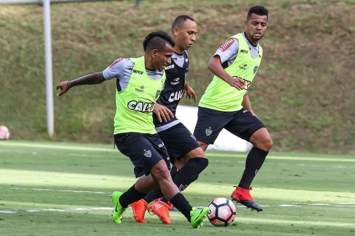 Elenco do Atltico se prepara para encarar o Sport Boys, pela fase de grupos da Copa Libertadores