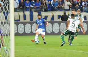 Fotos do segundo tempo de Cruzeiro e Palmeiras, no Mineiro, pelo Brasileiro