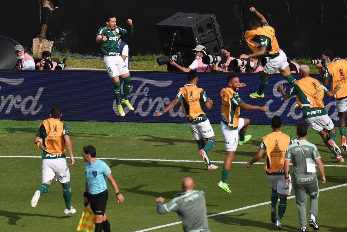 Fotos da final da Libertadores entre Palmeiras e Flamengo