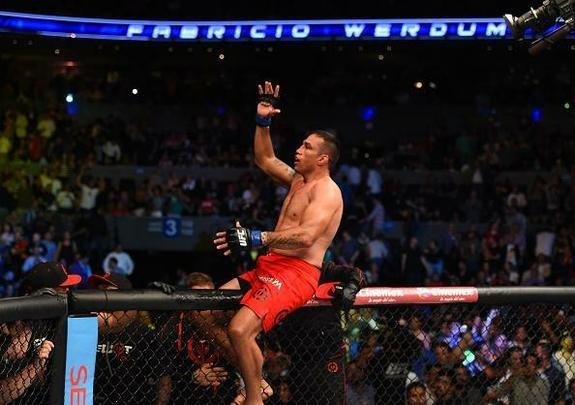 Fotos da vitória arrasadora de Fabrício Werdum sobre Cain Velasquez