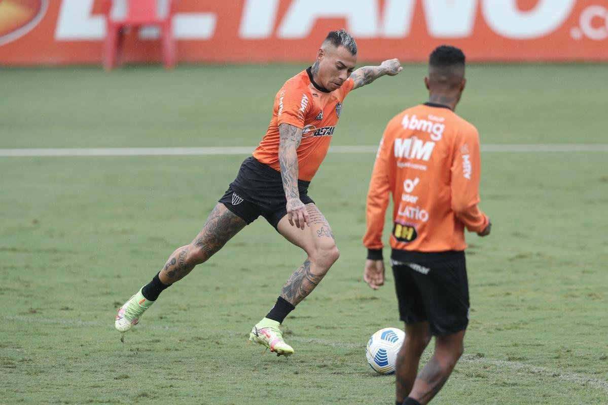 Fotos do treino do Atltico neste domingo na Cidade do Galo (21/11)
