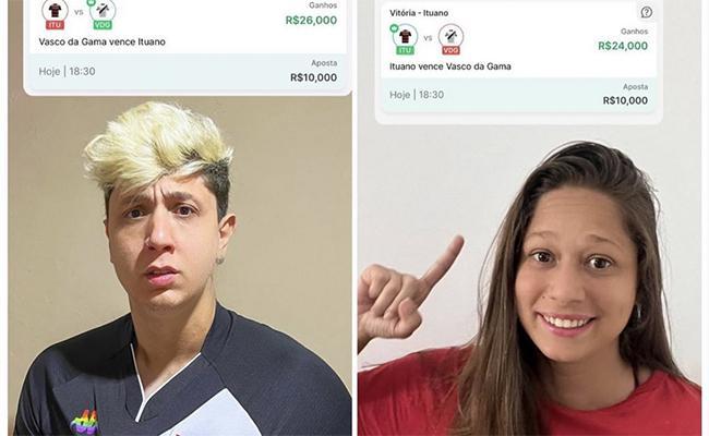 Dan Lessa e Raisa Simplicio apostaram no jogo decisivo deste domingo