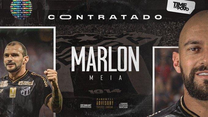 Marlon - Cear (Ex-Villa Nova e ex-Esportiva Guaxup) - Meia jogou no Villa Nova em 2009 e 2010. Em 2012, foi para a Esportiva Guaxup
