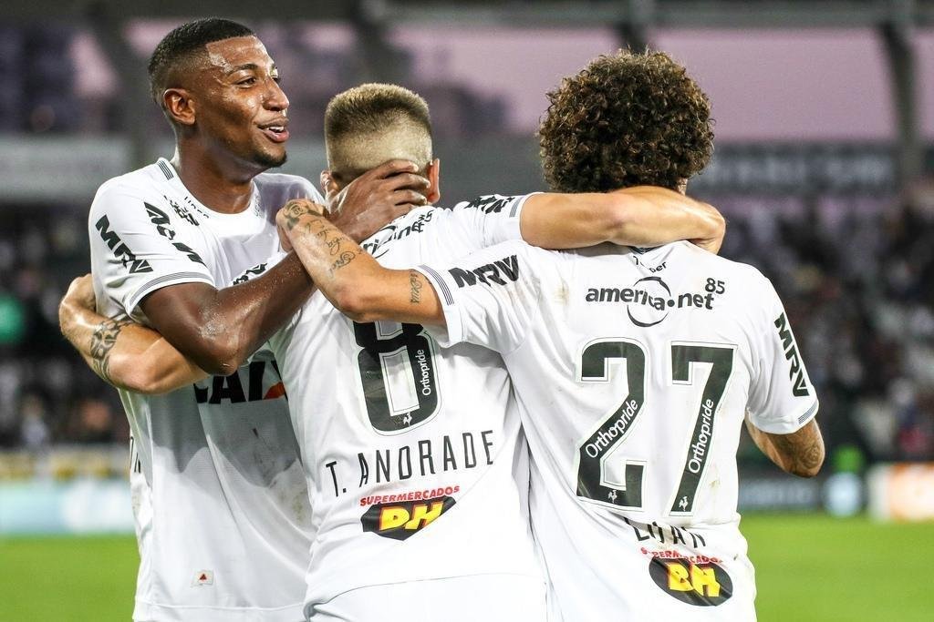 Veja as imagens do jogo entre Botafogo x Atltico, realizado no estdio Nilton Santos, no Rio de Janeiro