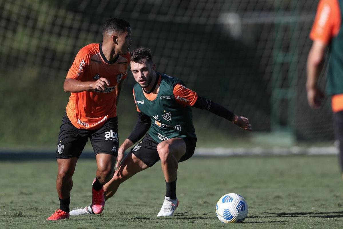 Fotos do treino do Atltico em preparao para jogo contra o Juventude