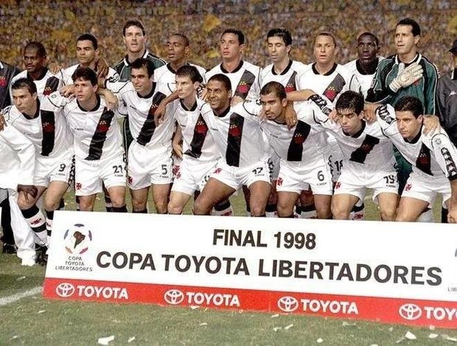 O Vasco foi à final da Libertadores uma única vez, no ano de 1998. Na ocasião, o clube levantou a taça sobre o Barcelona de Guayaquil-EQU.