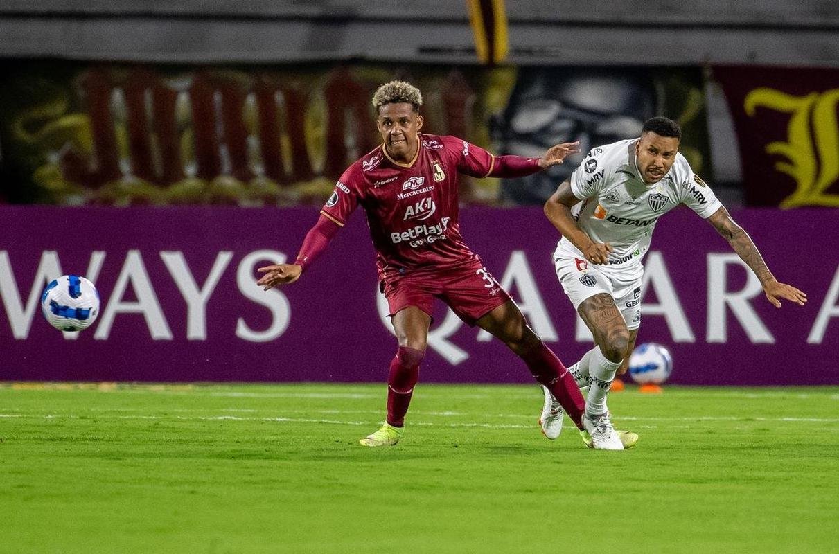 Fotos do jogo entre Tolima e Atltico, pela Copa Libertadores