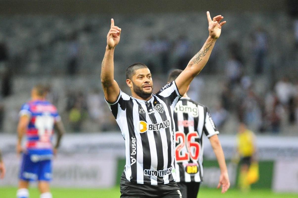 Fotos da partida entre Atltico e Fortaleza, pela ida da semifinal da Copa do Brasil, no Mineiro