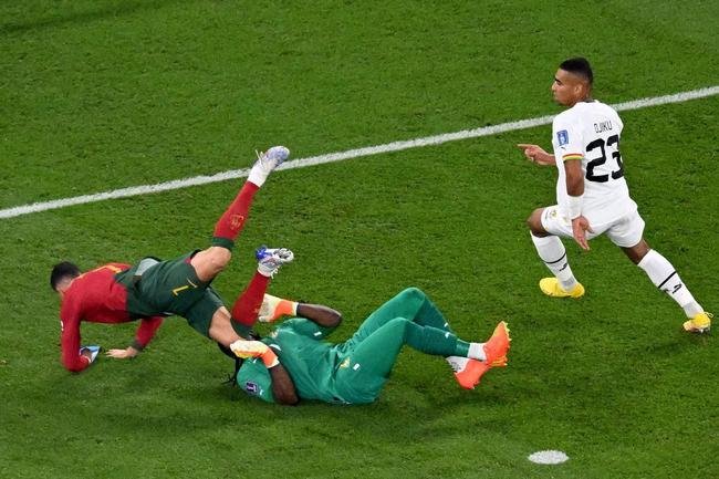 Portugal e Gana se enfrentaram pelo Grupo H da Copa do Mundo.