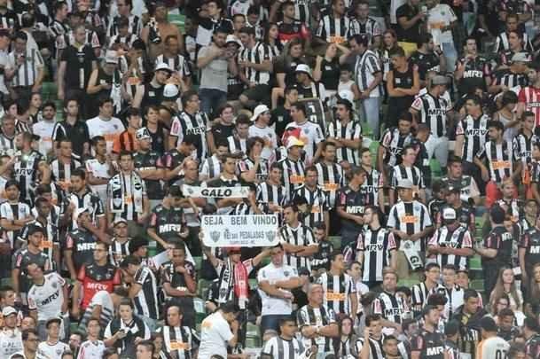 Torcida atleticana lotou o Independência, nesta quarta-feira, para a estreia em casa pela Copa Libertadores