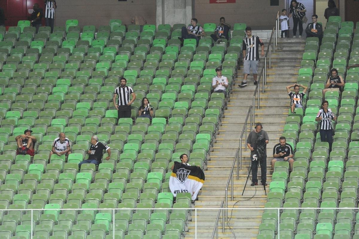 Imagens do clssico entre Atltico e Cruzeiro pela Supercopa Sub-20