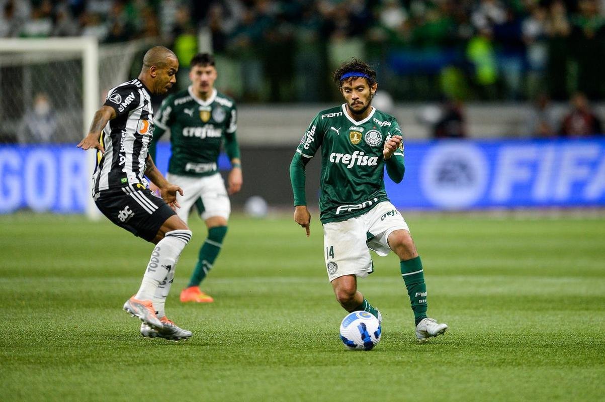 Fotos do jogo entre Palmeiras e Atltico, no Allianz Parque, em So Paulo, pelas quartas de final da Copa Libertadores de 2022