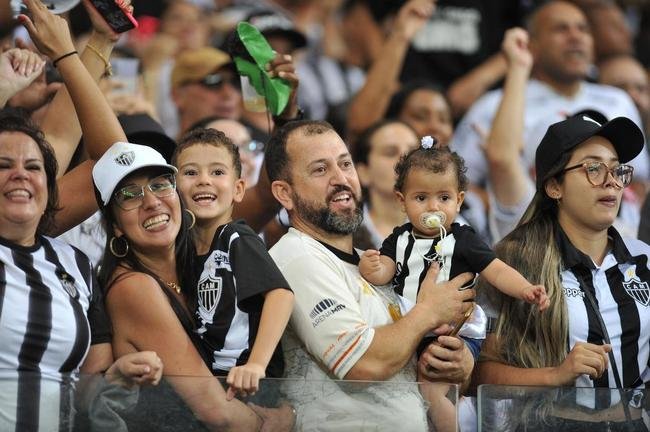 Fotos do jogo entre Atl�tico e Internacional, na estreia da S�rie A de 2022, no Mineir�o