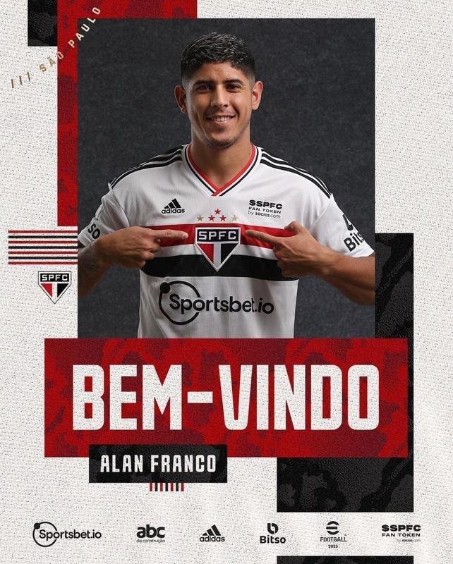 So Paulo anunciou o zagueiro Alan Franco