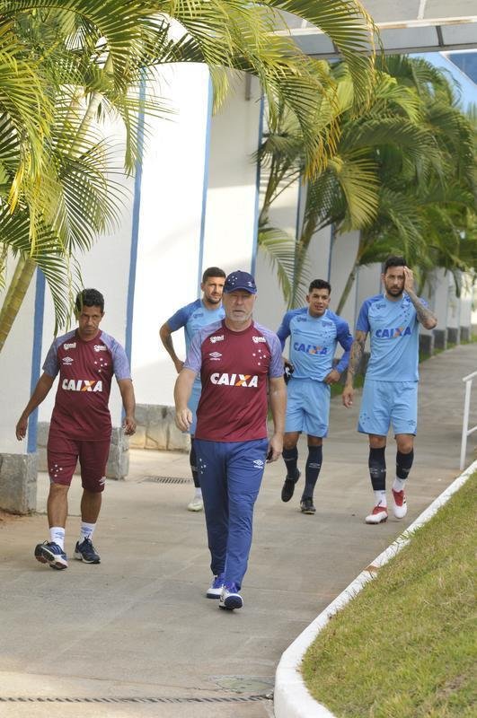 Imagens do treino do Cruzeiro desta quinta-feira, 12 de julho, na Toca da Raposa II