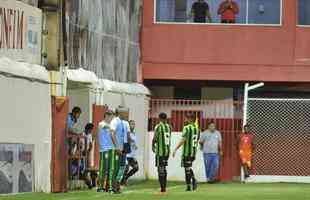 As melhores fotos do duelo entre Villa Nova e Amrica, em Nova Lima, pelo Mineiro