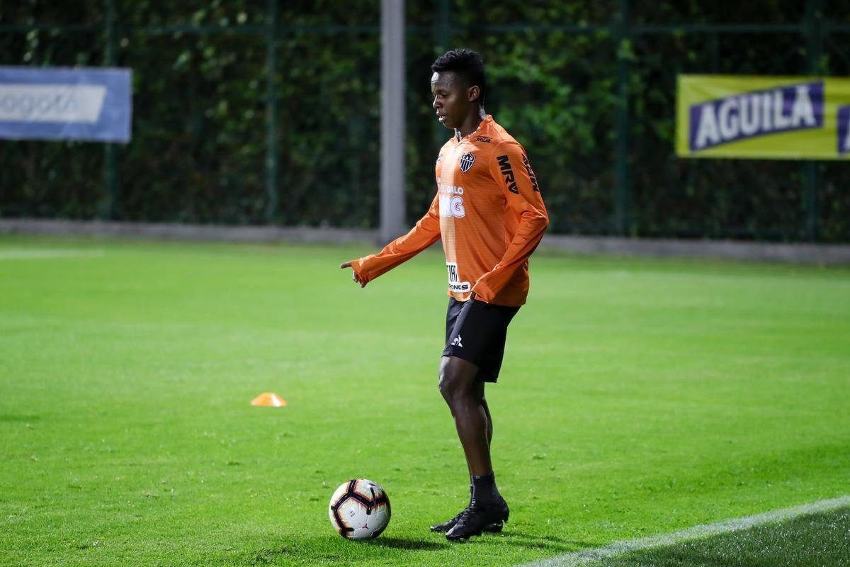 Atltico treinou na noite desta segunda-feira, vspera de jogo contra La Equidad-COL