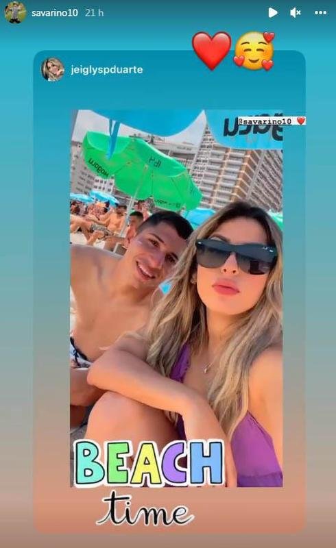 Savarino foi curtir o Rio com a famlia 