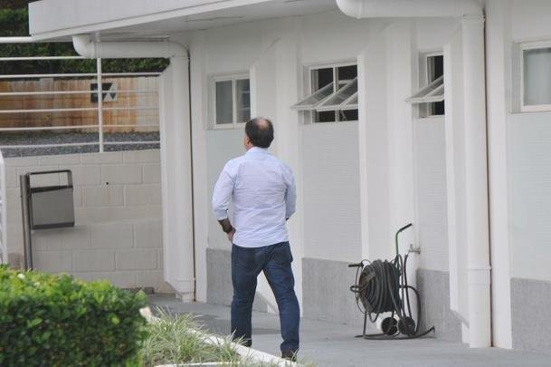 Tcnico Marcelo Oliveira deu entrevista de despedida na Cidade da Galo